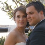 wedding couple photo closeup