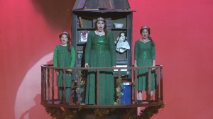 Three Fionas from Shrek The Musical